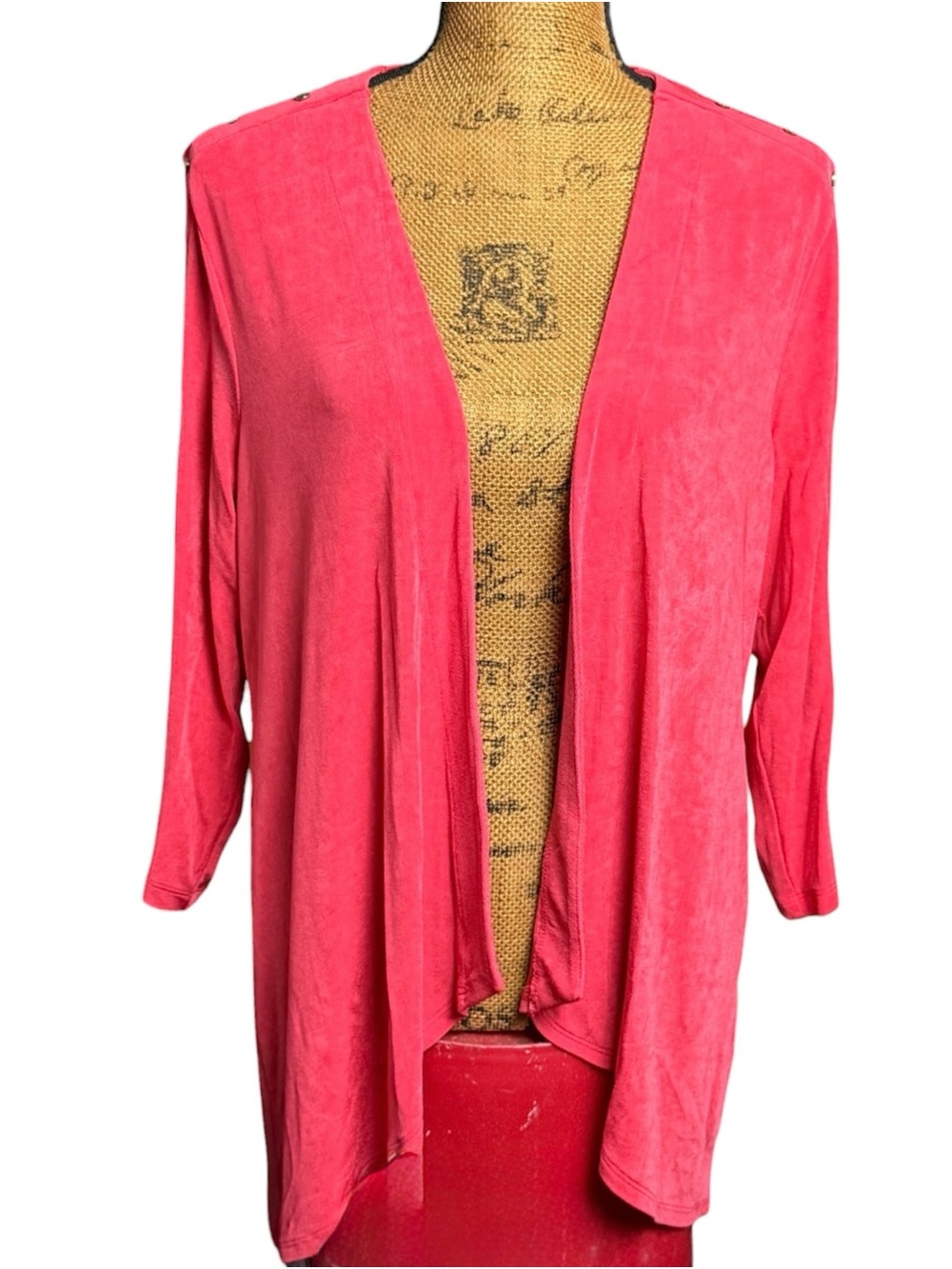 Travelers by Chico’s open front high-low cardigan Women’s US 12 Chico’s 2 | gg